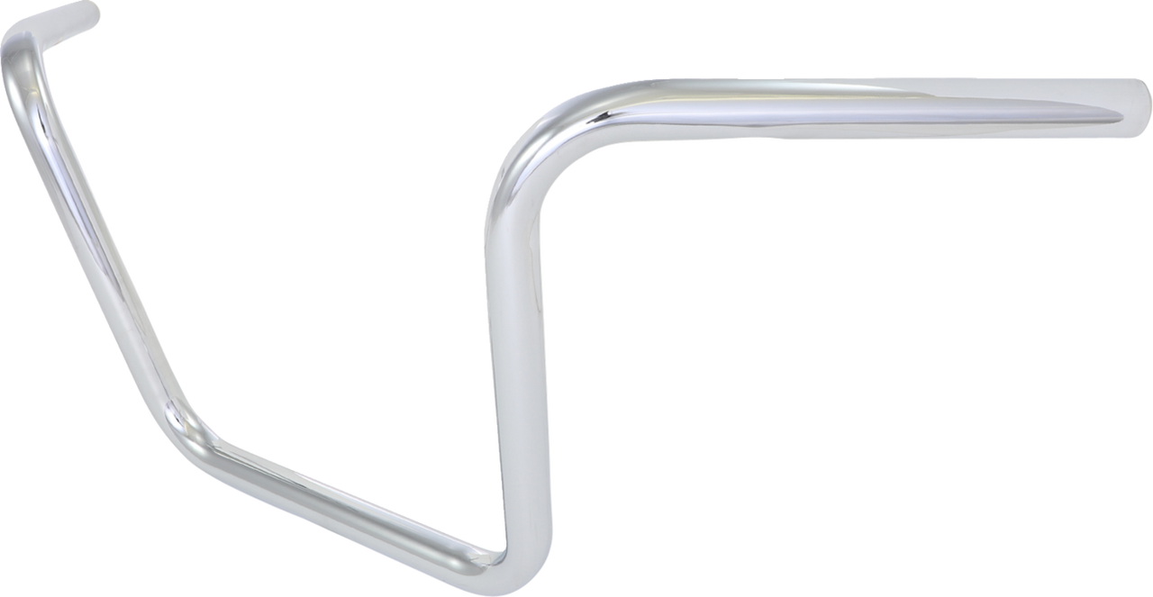 Drag Specialties 1" Touring Handlebar - Ape Hanger - 12" - TBW - Chrome