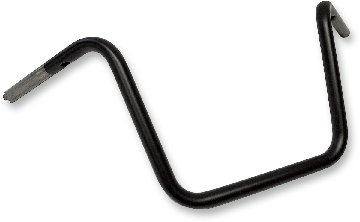 Handlebar - Ape Hanger - 12" - TBW - Flat Black