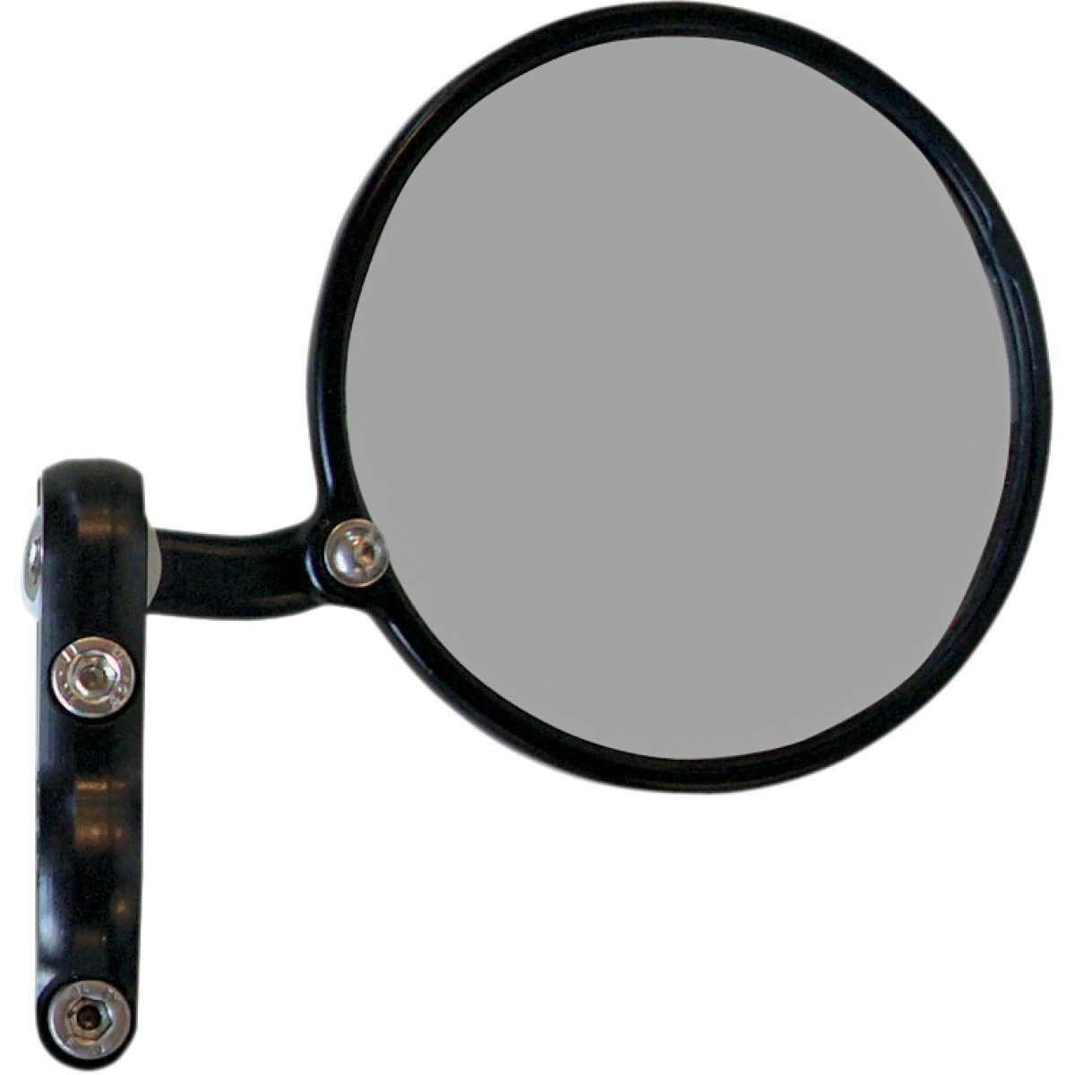 CRG #HS-100-R - Mirror - Hindsight/Bar End - Side View - Round - Black - Right - Each
