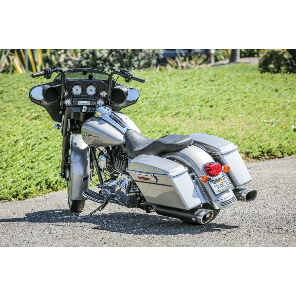 Burly Brand #B12-2001B - 1-1/4" Bagger Ape Hanger Handlebar - TBW - 13" - Black