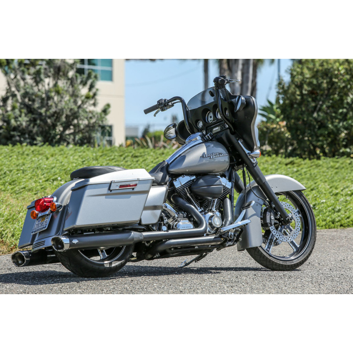 Burly Brand #B12-2001B - 1-1/4" Bagger Ape Hanger Handlebar - TBW - 13" - Black