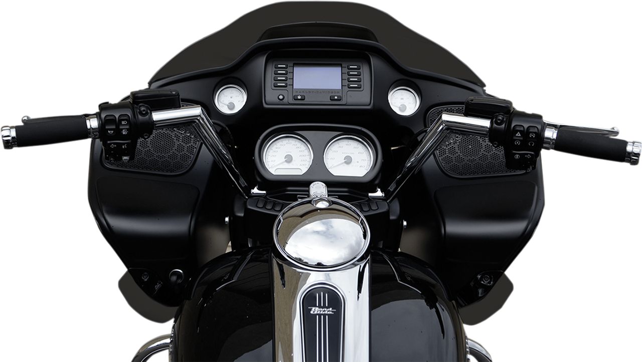 Trask #TM-20205CH - 1-1/4" V-Line Handlebar - FLTR - Chrome