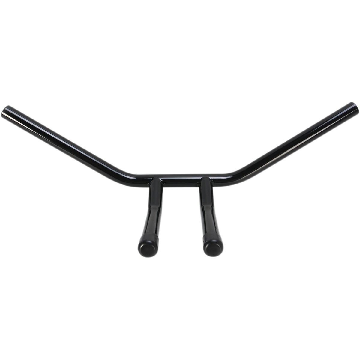 Emgo #07-93412B - 1" T-Bar Handlebar - 8" - Black