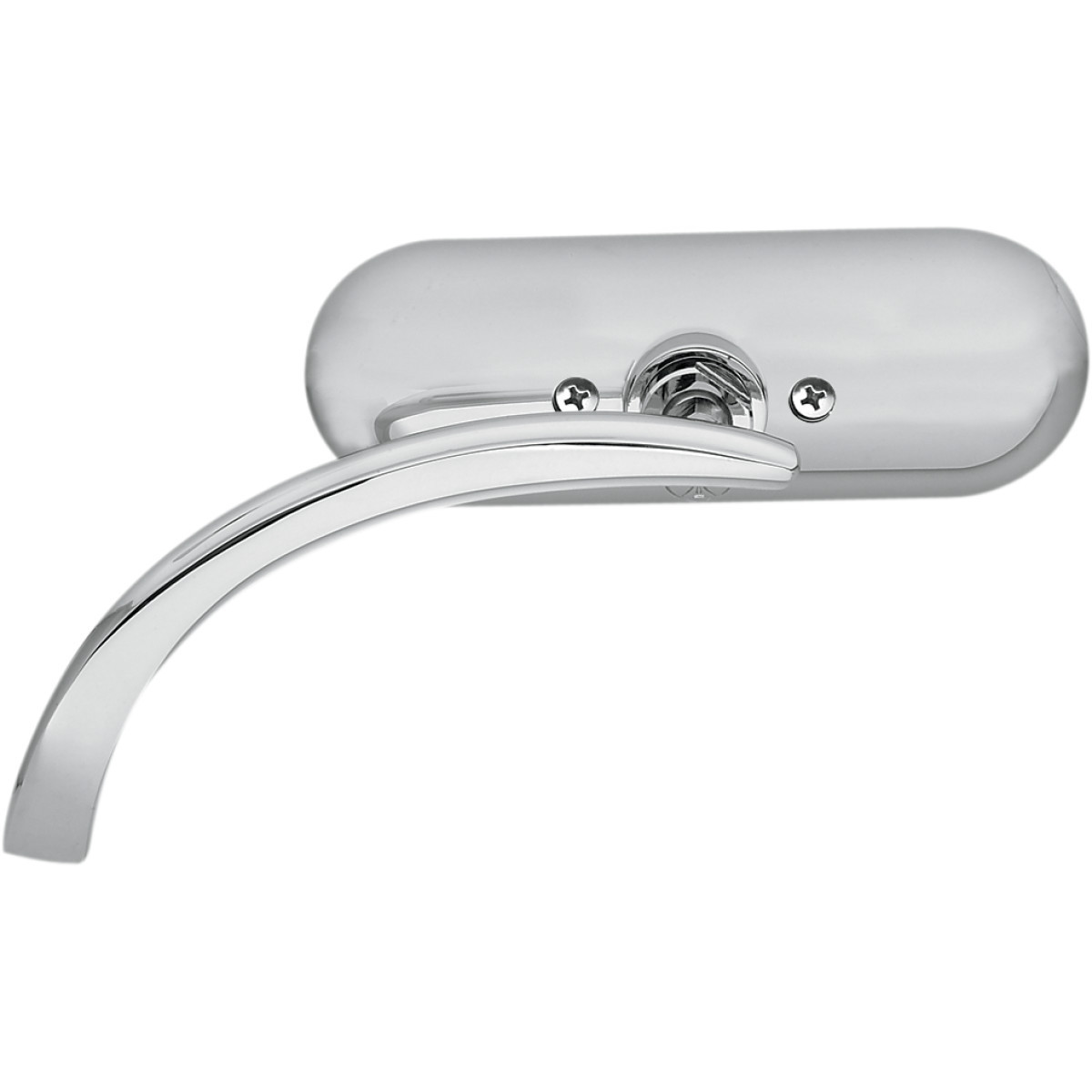Arlen Ness #13-407 - Mirror - Micro - Mini - Side View - Oval - Chrome - Right