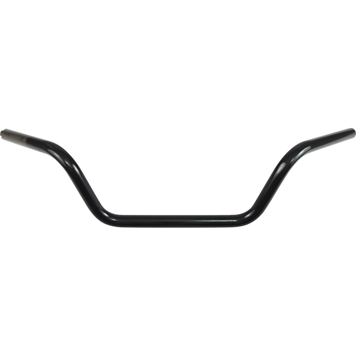 Drag Specialties - 1" Handlebar - Buckhorn Low - TBW - Black