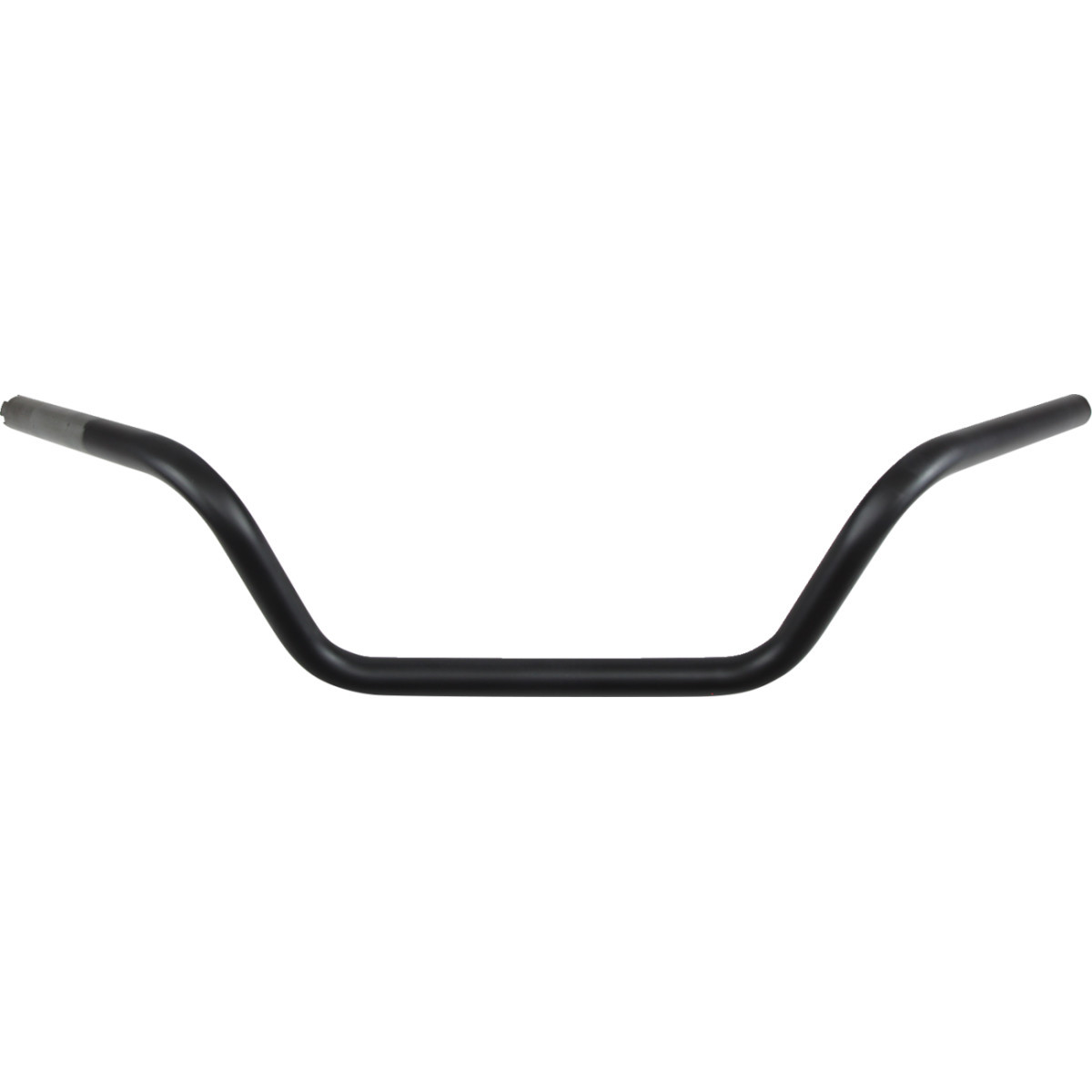 Drag Specialties - 1" Handlebar - Buckhorn Low - TBW - Flat Black