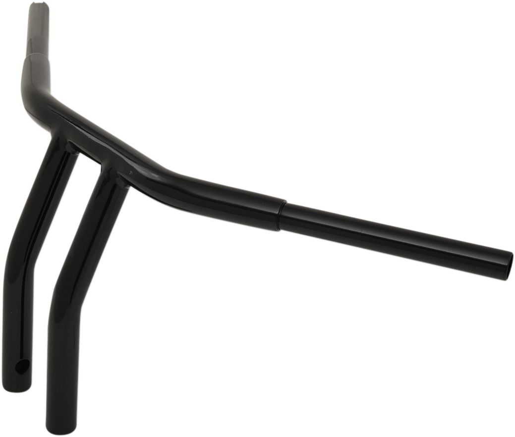 Drag Specialties 1-1/4" Buffalo T-Bar - 10" - TBW - Black