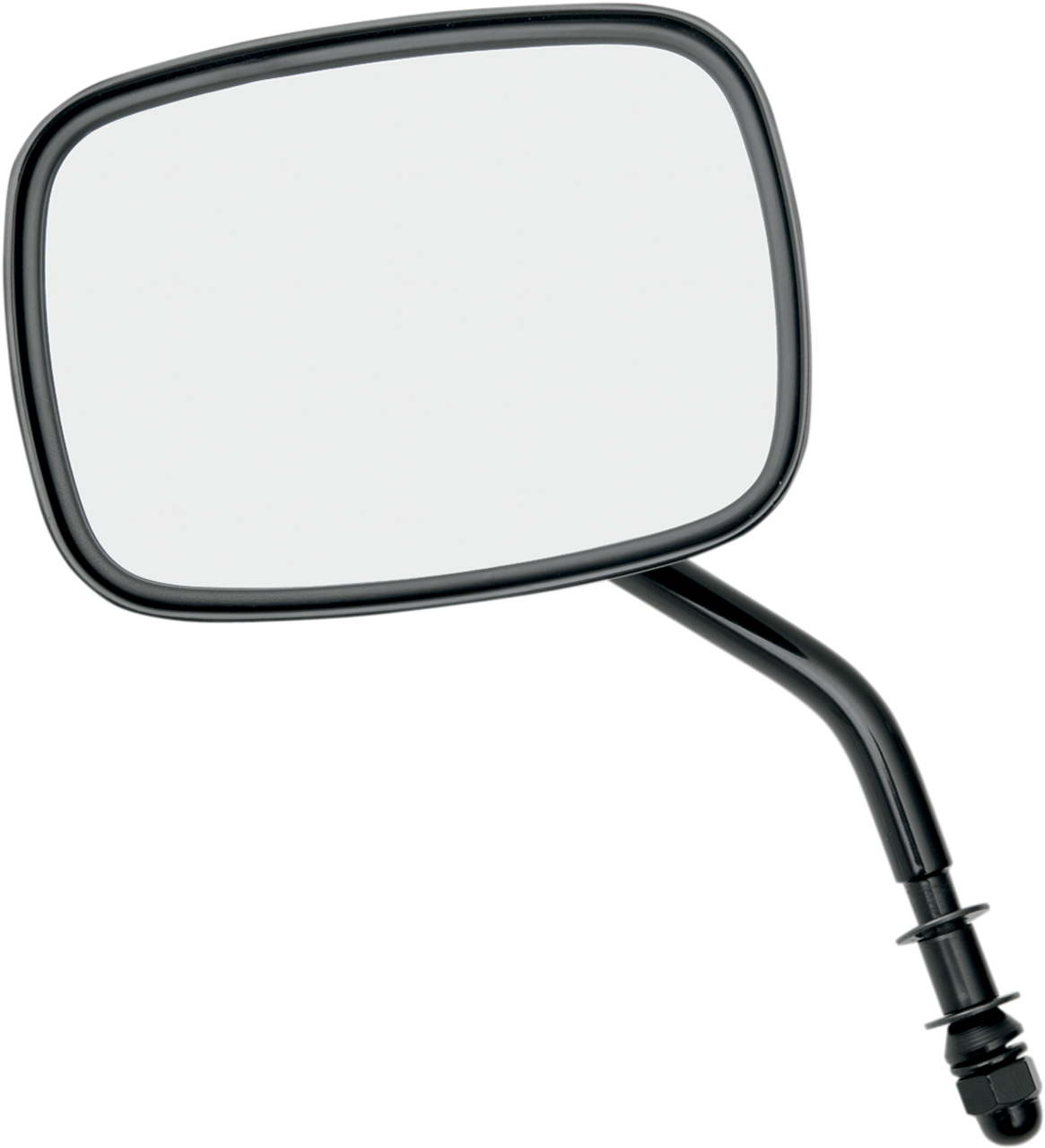 Die Cast Mirror - Standard Stem - Black