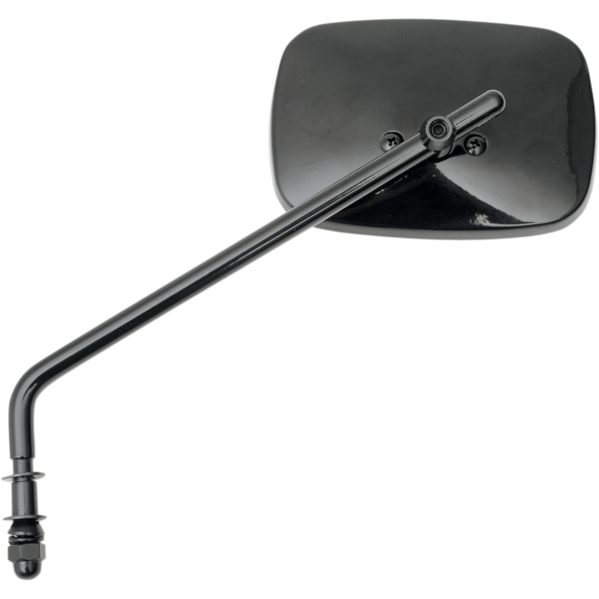 Drag Specialties - Mirror - Die-Cast - Side View - Low Rider - Black - Left/Right