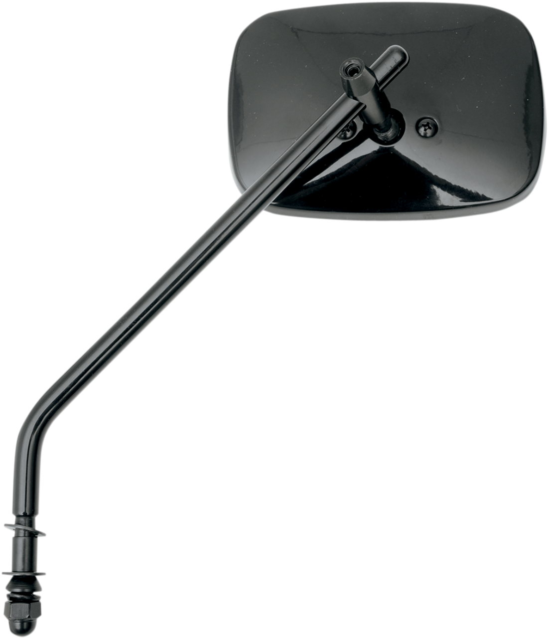 Drag Specialties Mirror - Die-Cast - Side View - Long - Black - Left/Right