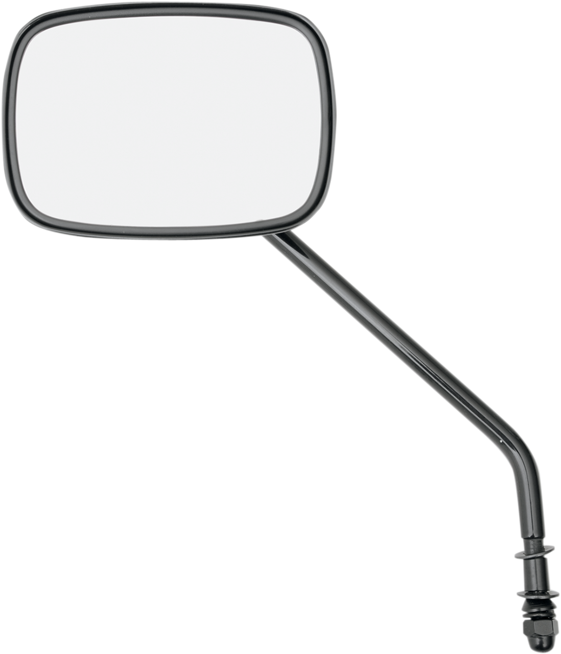 Die Cast Mirror - Long Stem - Black