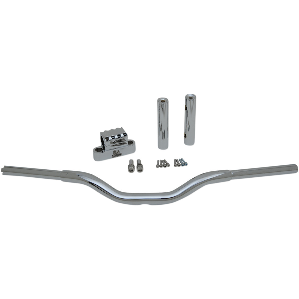 LA Choppers #LA-7335-06 - Kage Fighter-T Handlebar - 10" - Chrome