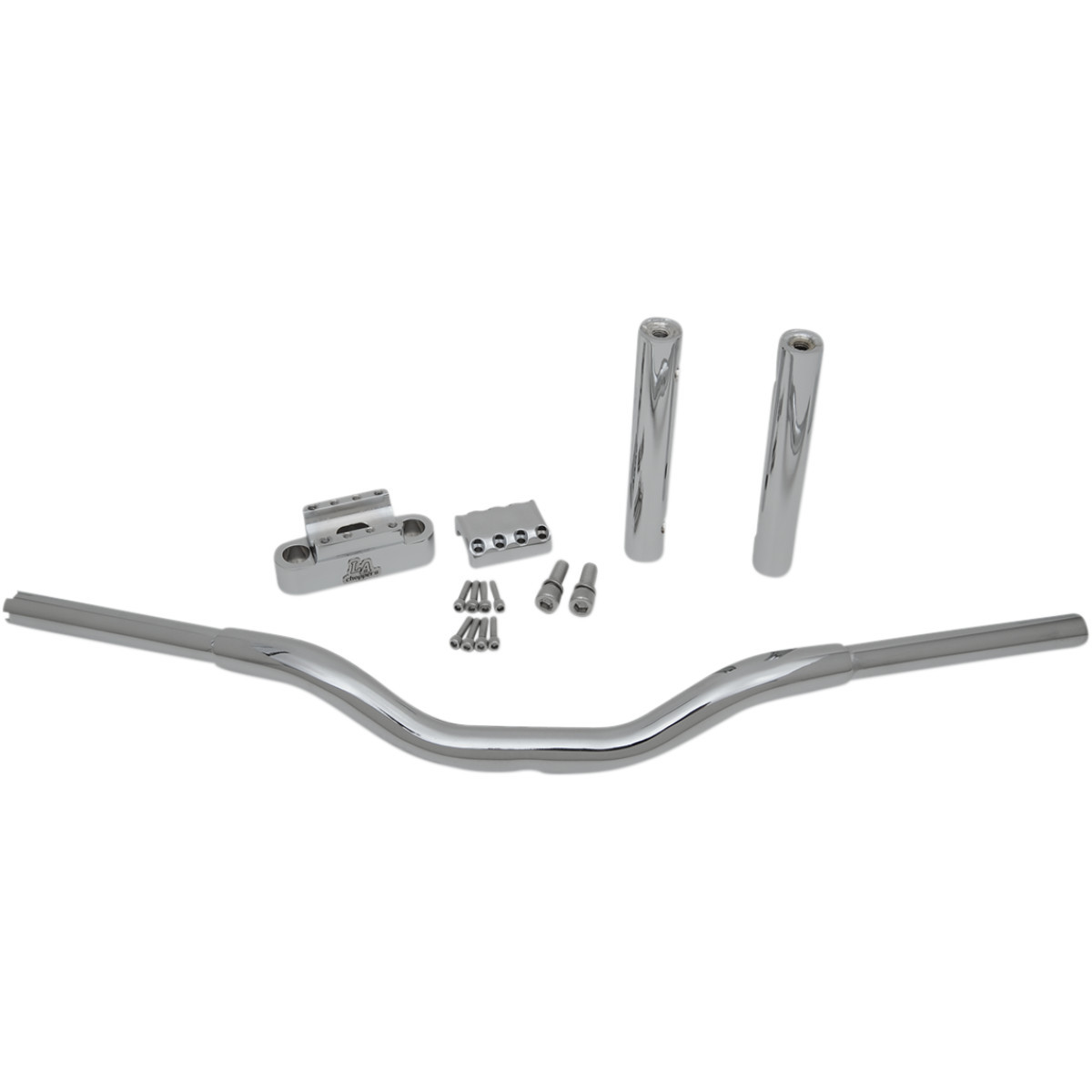 LA Choppers #LA-7335-08 - Kage Fighter-T Handlebar - 12" - Chrome