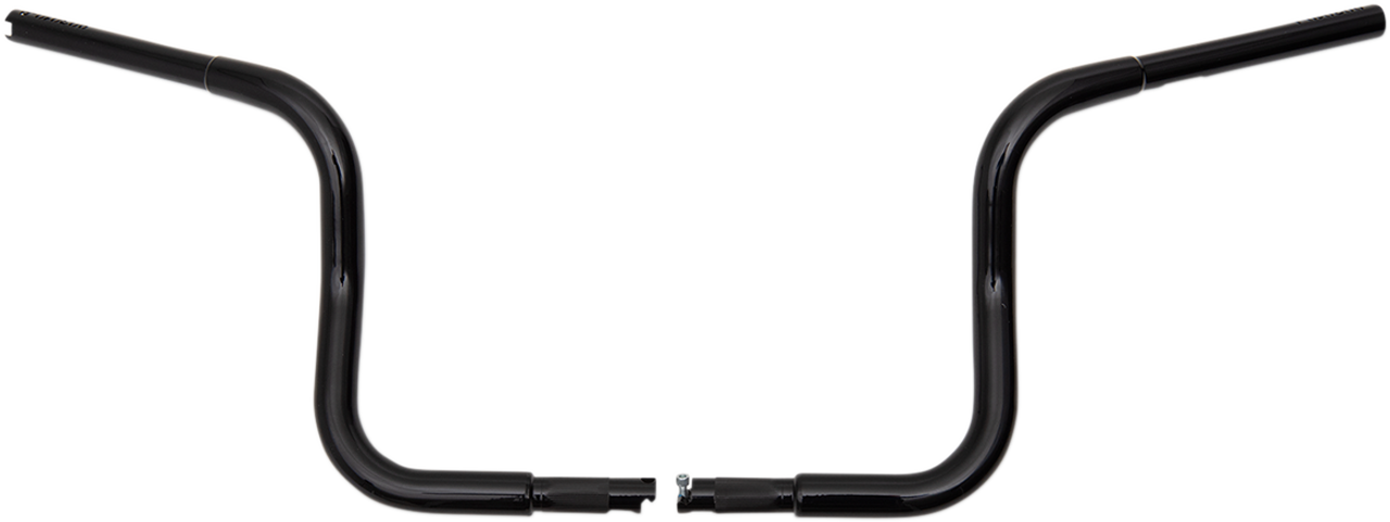 Handlebar - Rounded Top - 10" - Black