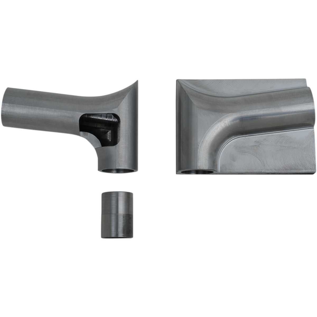 FAT Baggers INC. #909114 - 1-1/4" EZ Install Pointed Top Handlebar Kit - 14" - Chrome