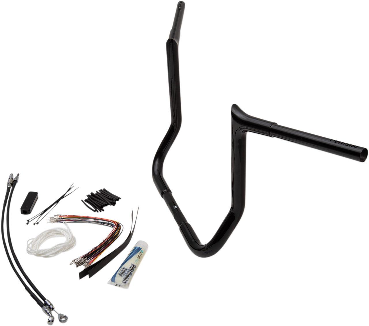 Fat Baggers Inc. 909114-B - Handlebar Kit - Pointed Top - 14" - Black