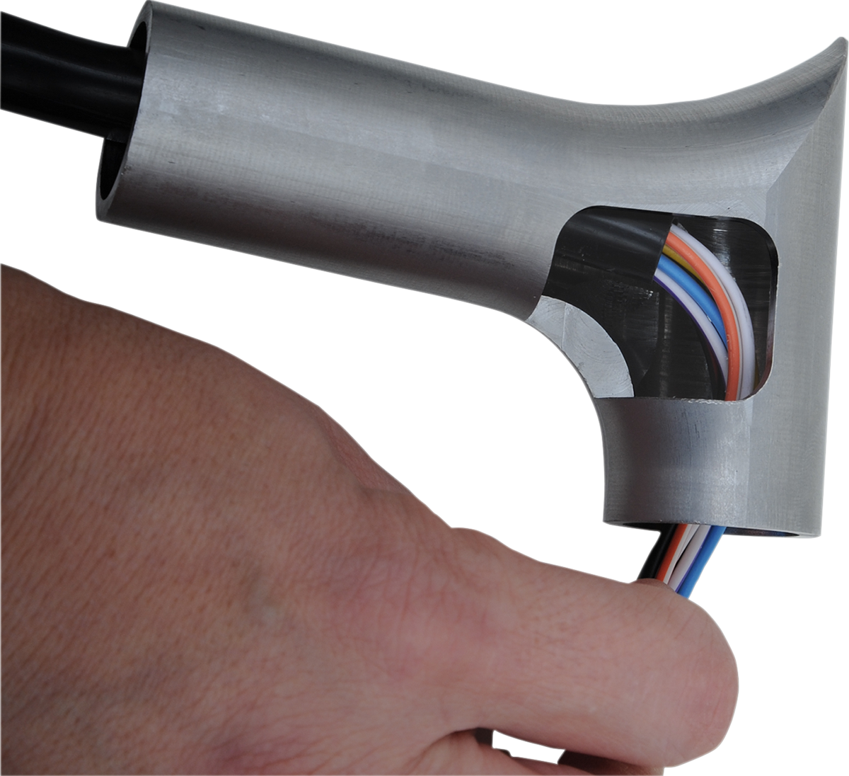 Fat Baggers Inc. 909116-B - Handlebar Kit - Pointed Top - 16" - Black