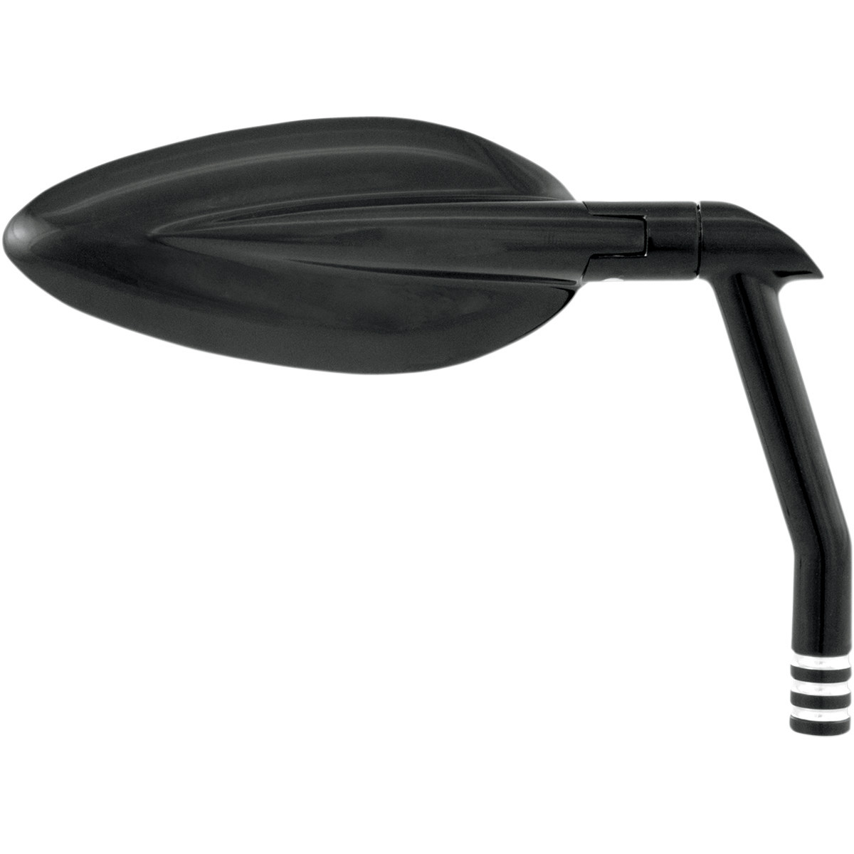 Performance Machine (PM) #0064-2026-BM - Mirror - Vision - Blade - Side View - Teardrop - Black/Contrast Cut - Left/Right