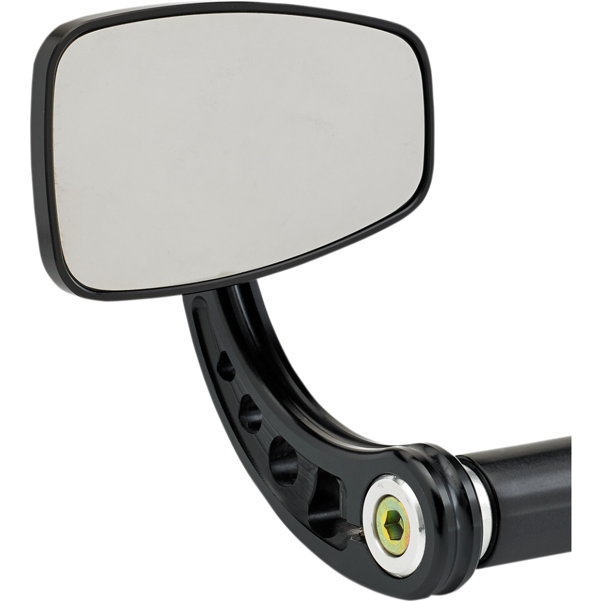 Joker Machine #09-314-CB - Mirror - Cafe - Side View - Rectangle - Black - Curved