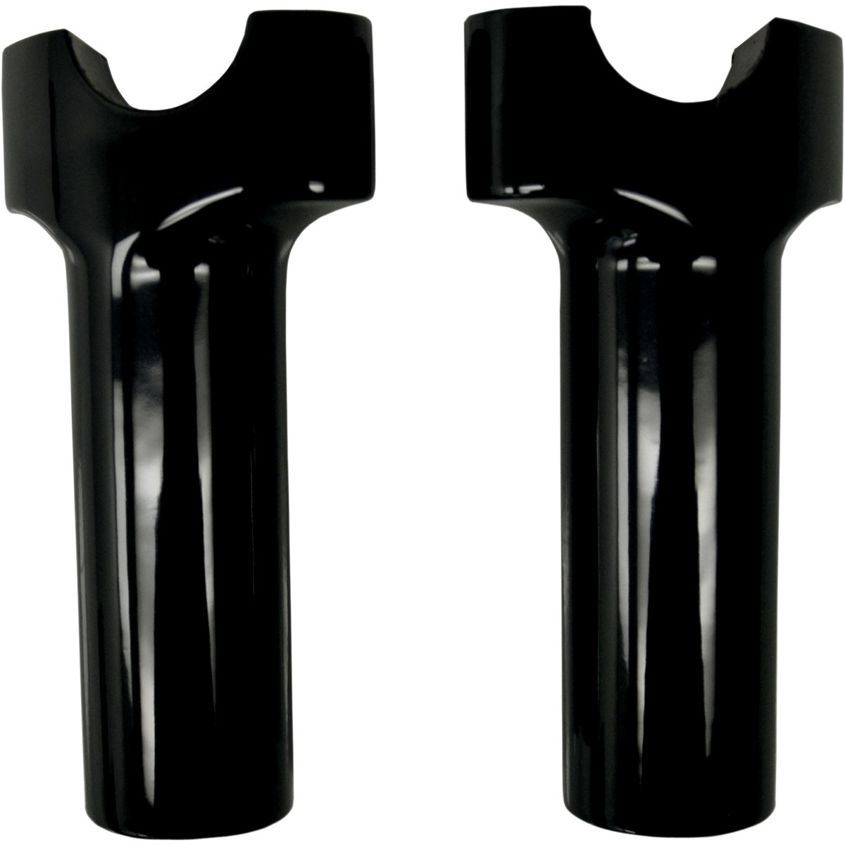 Drag Specialties - Buffalo Billet Aluminum Handlebar Risers - 4" - Black