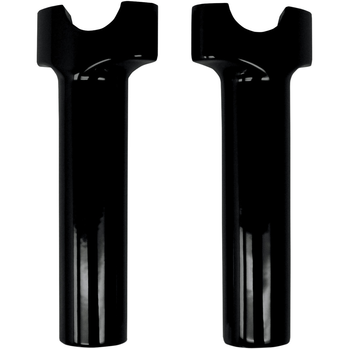 Drag Specialties - Buffalo Billet Aluminum Handlebar Risers - 6" - Black