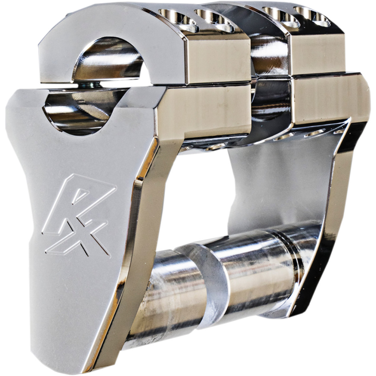 ROX Speed FX #4R-P2RX-02 - Patriot Series Pivoting Handlebar Risers - 2" - Chrome