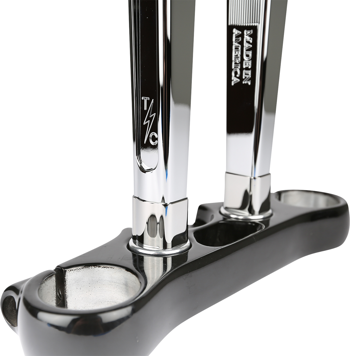 Thrashin #TSC-9801-3 - Riser Extensions - 1" - Chrome