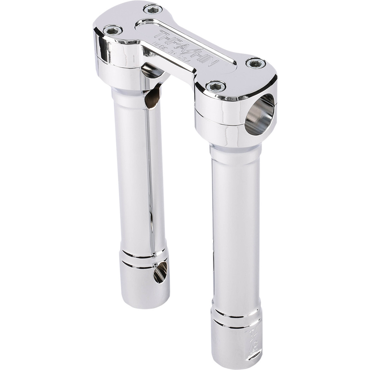 Thrashin Supply CO. #TSC-8100-3 - Hole Shot Risers - 8" - Chrome