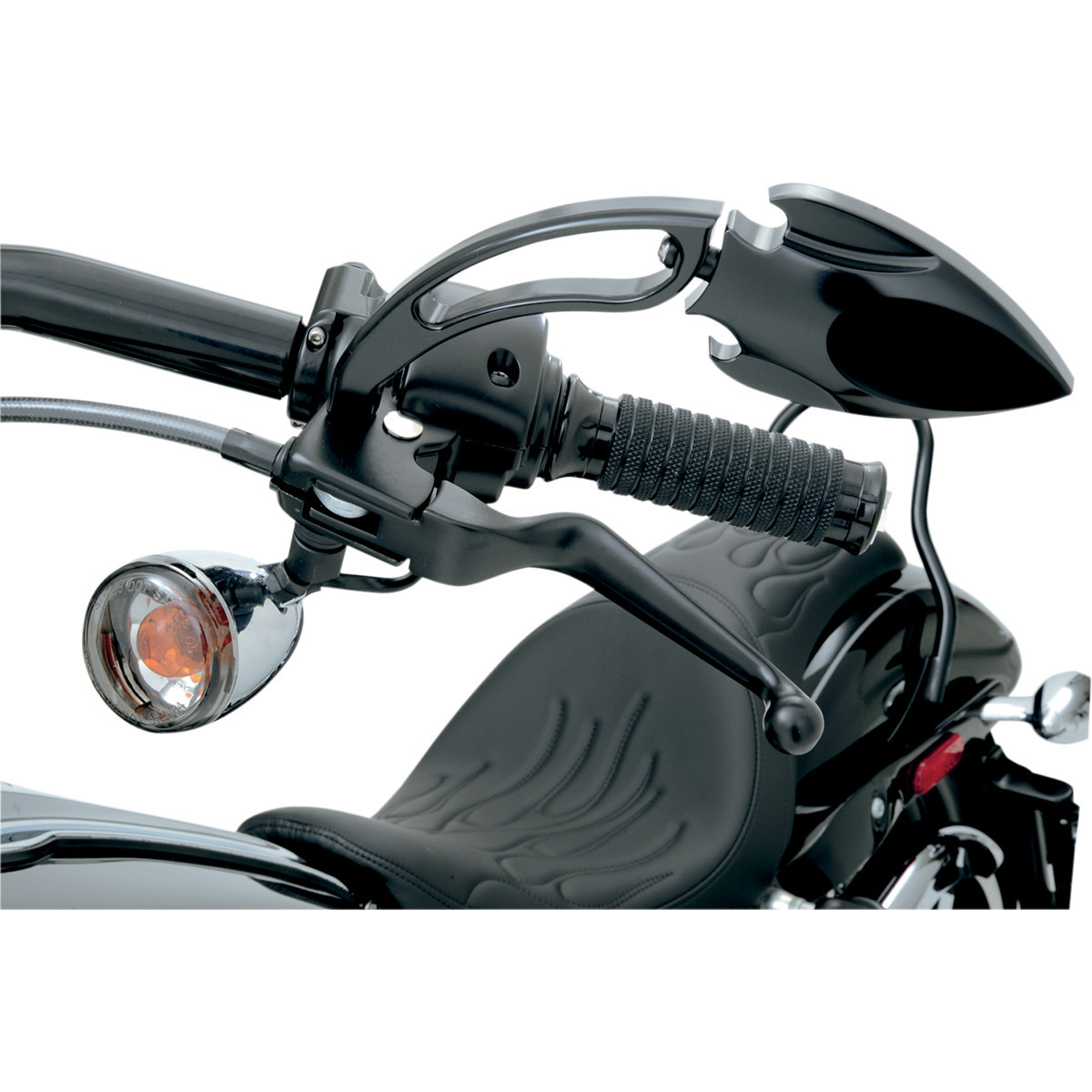 Drag Specialties - Wide Blade Lever Set - Black