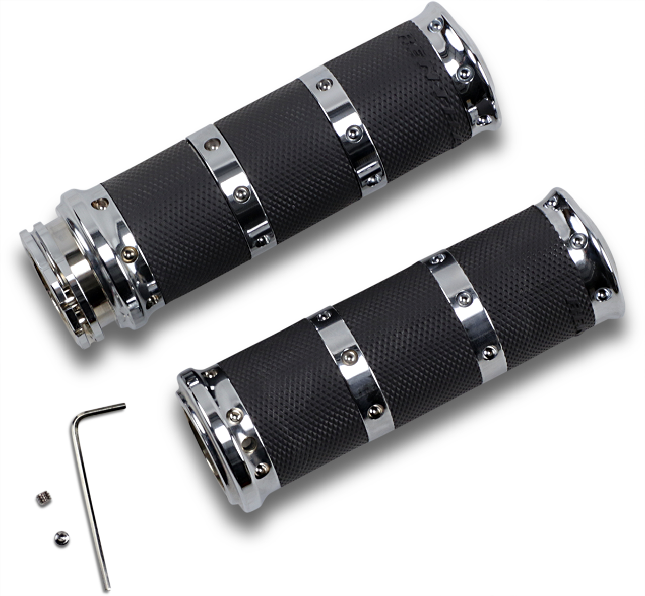 Grips - XL - Cable - Chrome