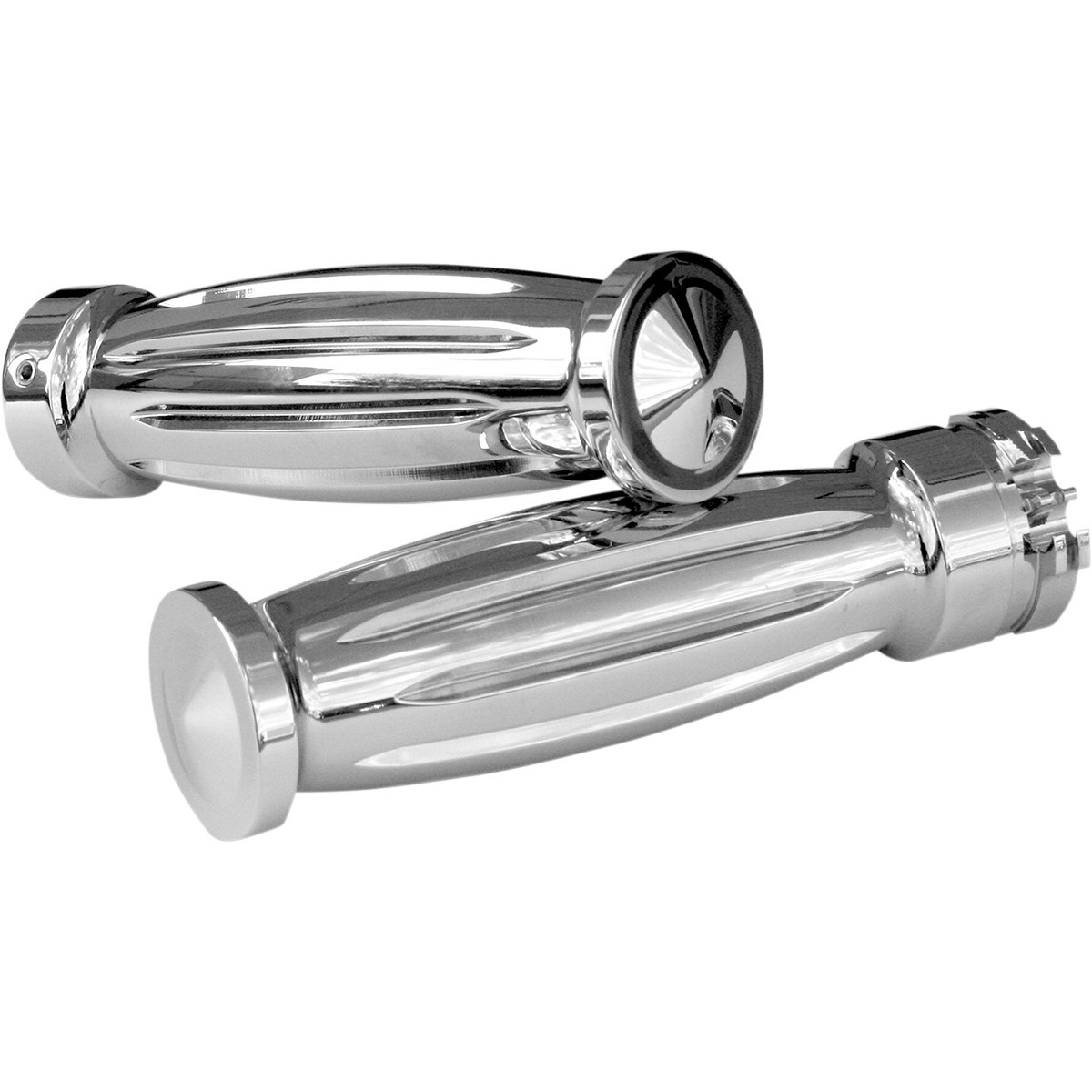 Accutronix #GR100-IC - Custom Grips - Diamond - Cable - Chrome