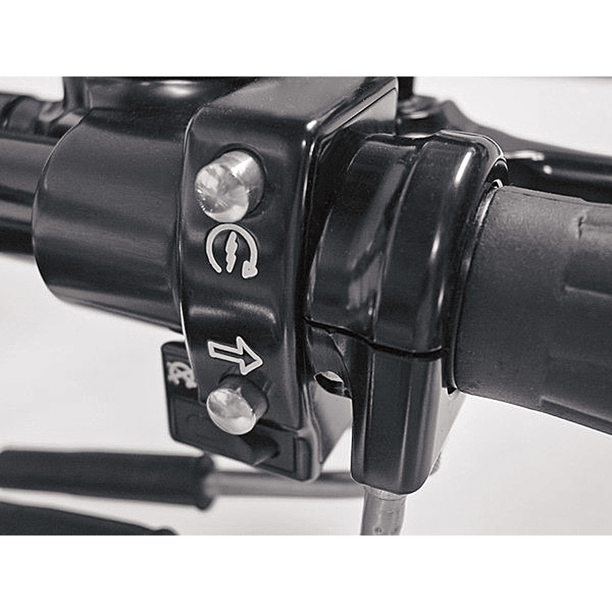 Joker Machine #03-147BLK - JX Series Throttle Housing - Single Cable - Black