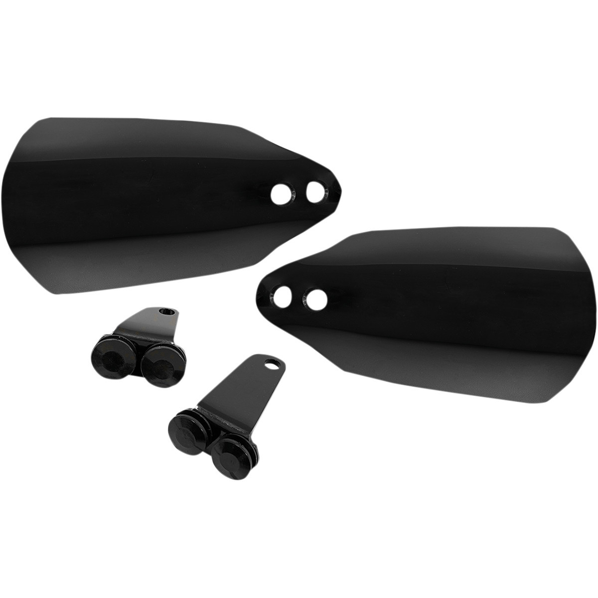 Memphis Shades #MEB7216 - Handguards - Black - Softail/Touring