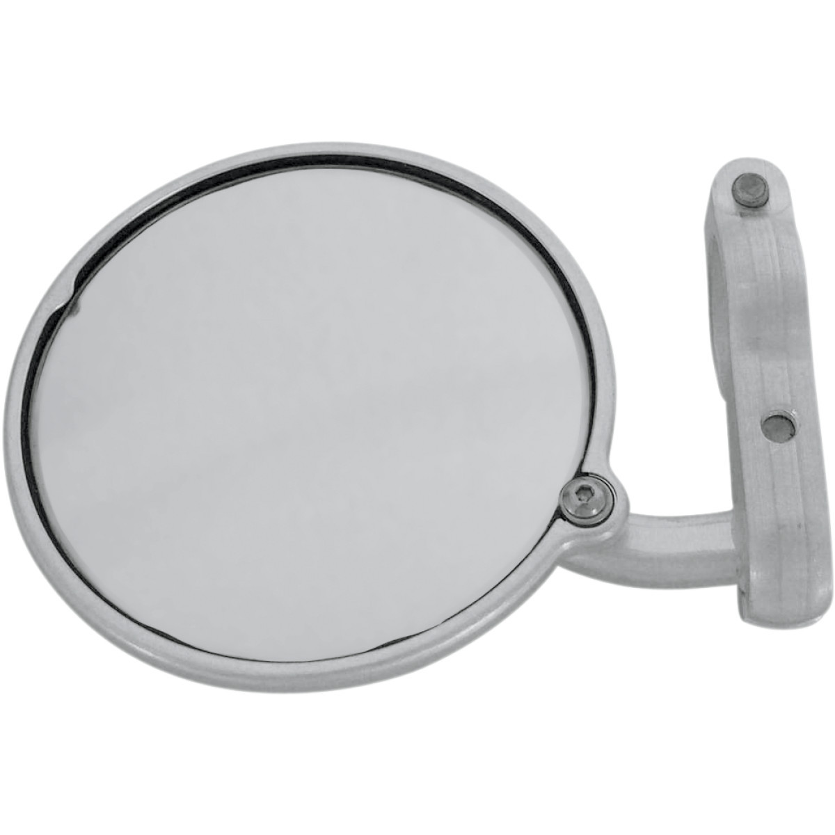 CRG #HS-201-L - Mirror - Hindsight/Bar End - Side View - Round - Chrome - Left - Each