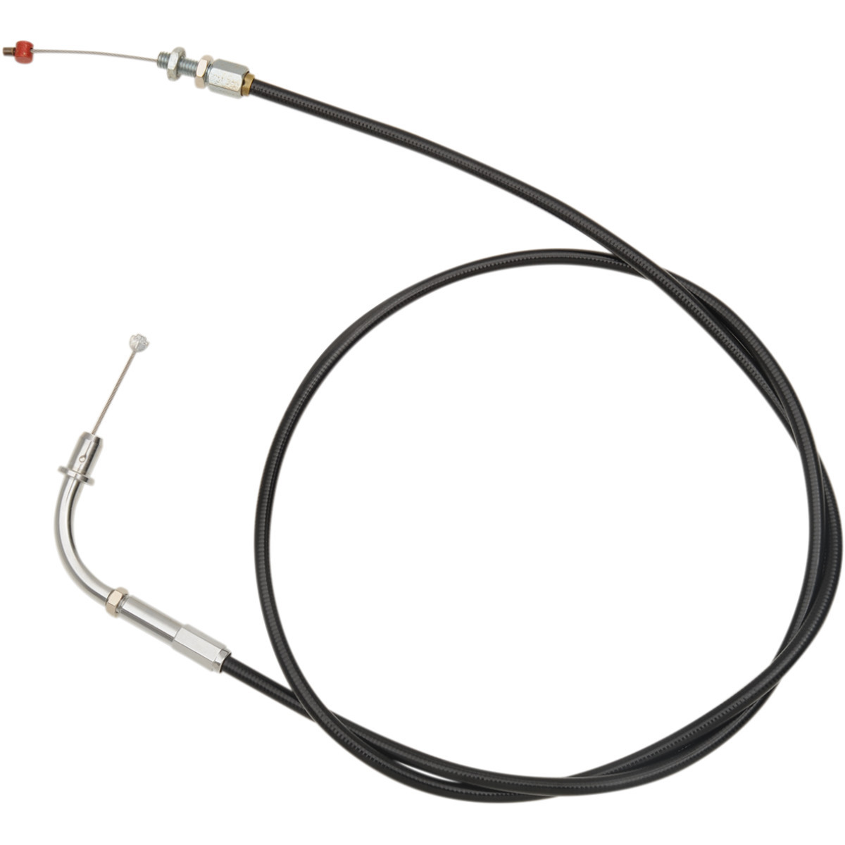 Barnett #101-85-30003-06 - Black Vinyl Throttle Cable for Victory - +6" - '03-'07