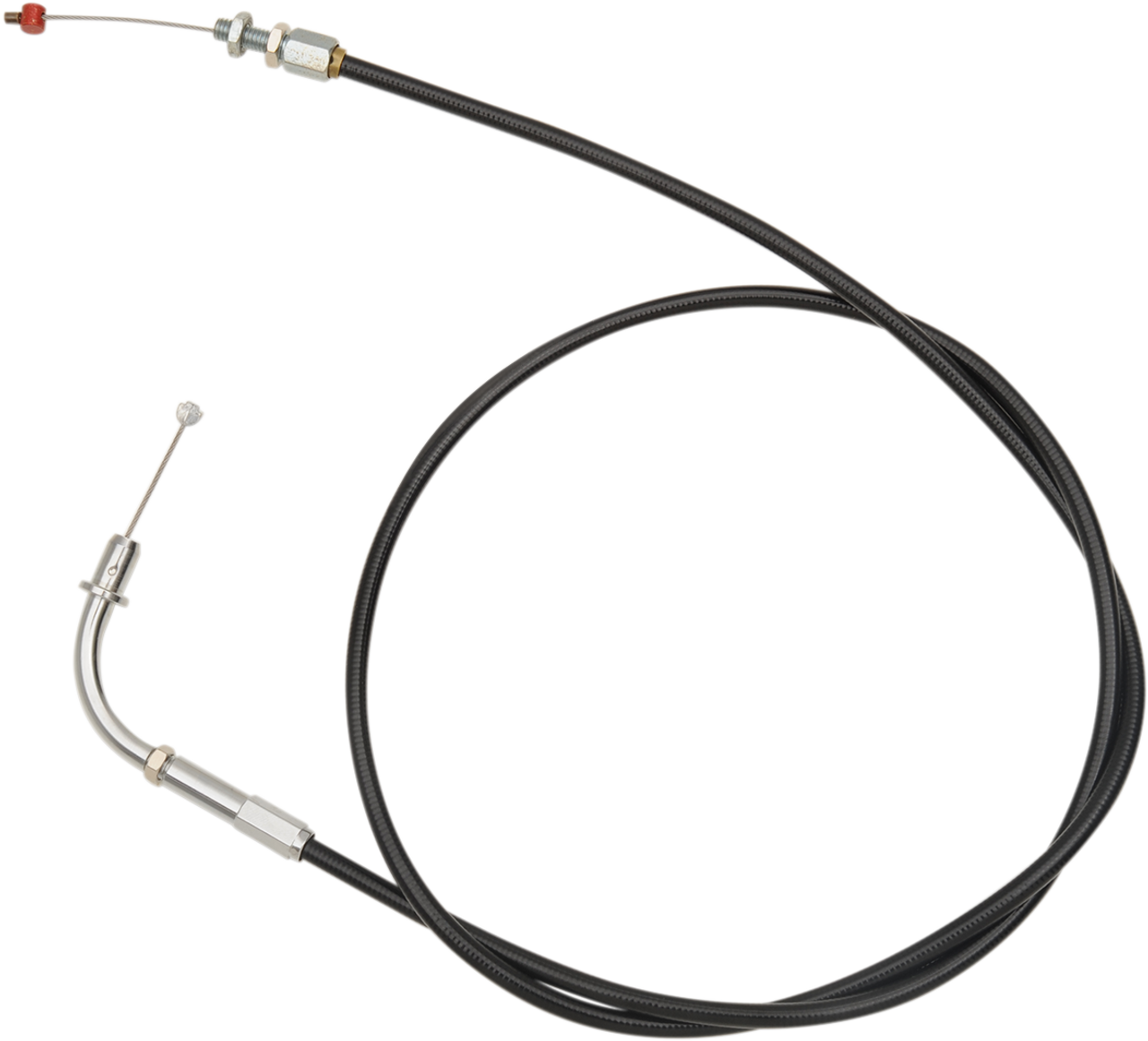 Throttle Cable - +6" - Victory - Black