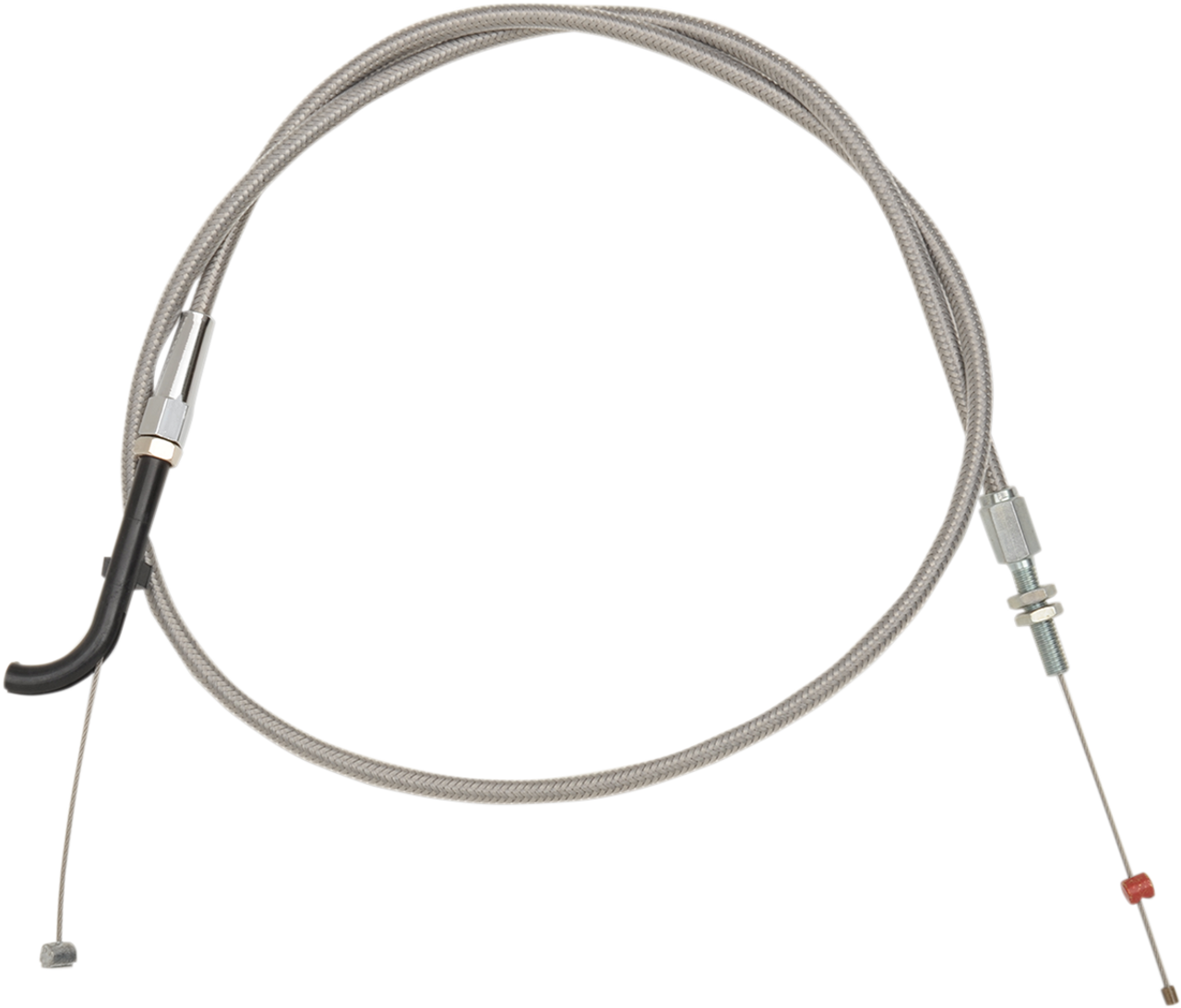 Throttle Cable - +6" - Victory - Stainless Steel