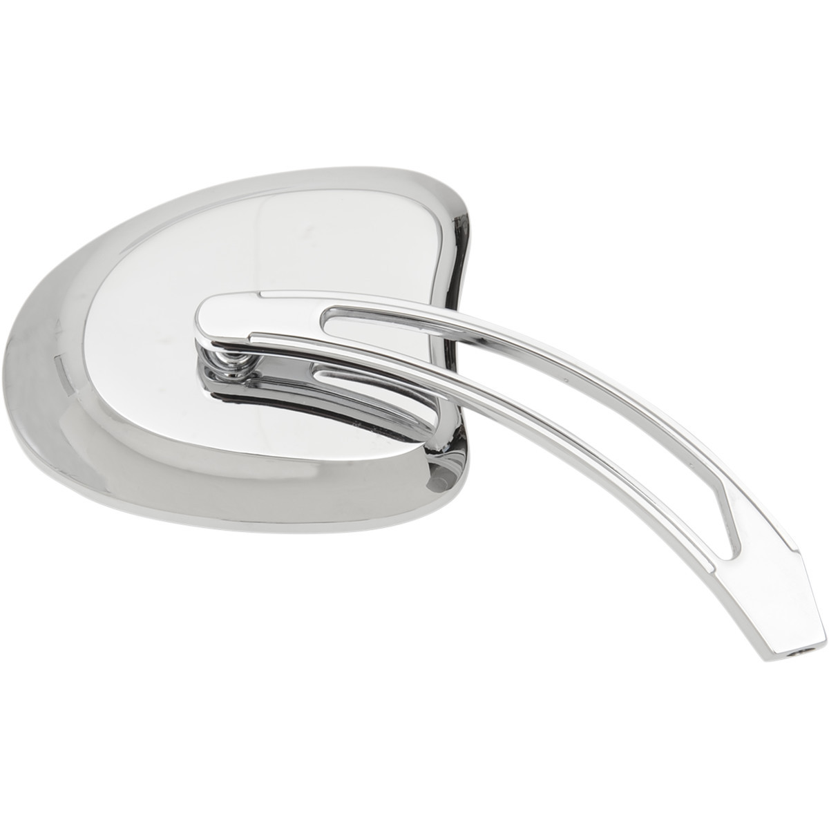 Drag Specialties - Mirrors - Side View - Tapered - Chrome - Long Stem - Pair
