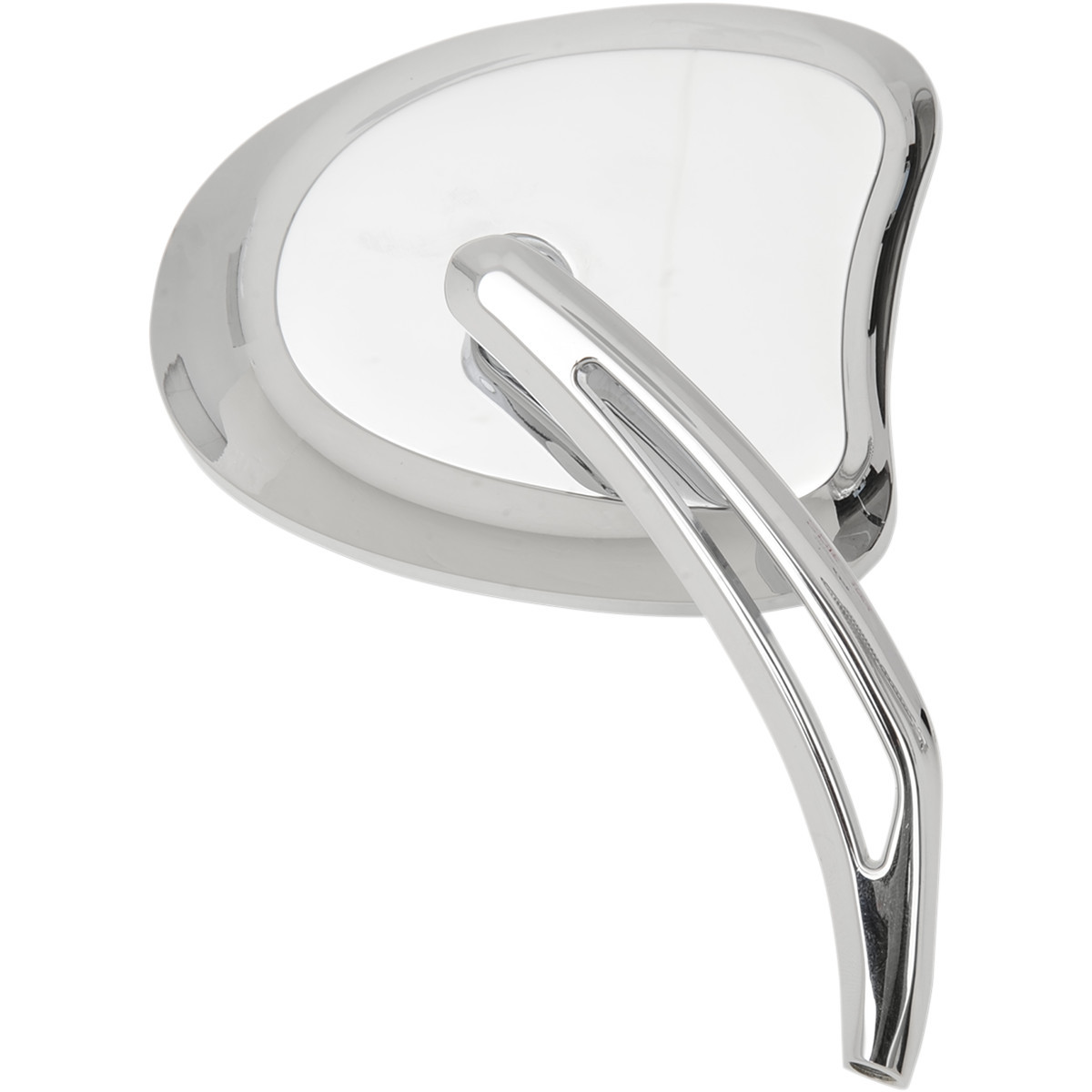 Drag Specialties - Mirrors - Side View - Tapered - Chrome - Short Stem - Pair