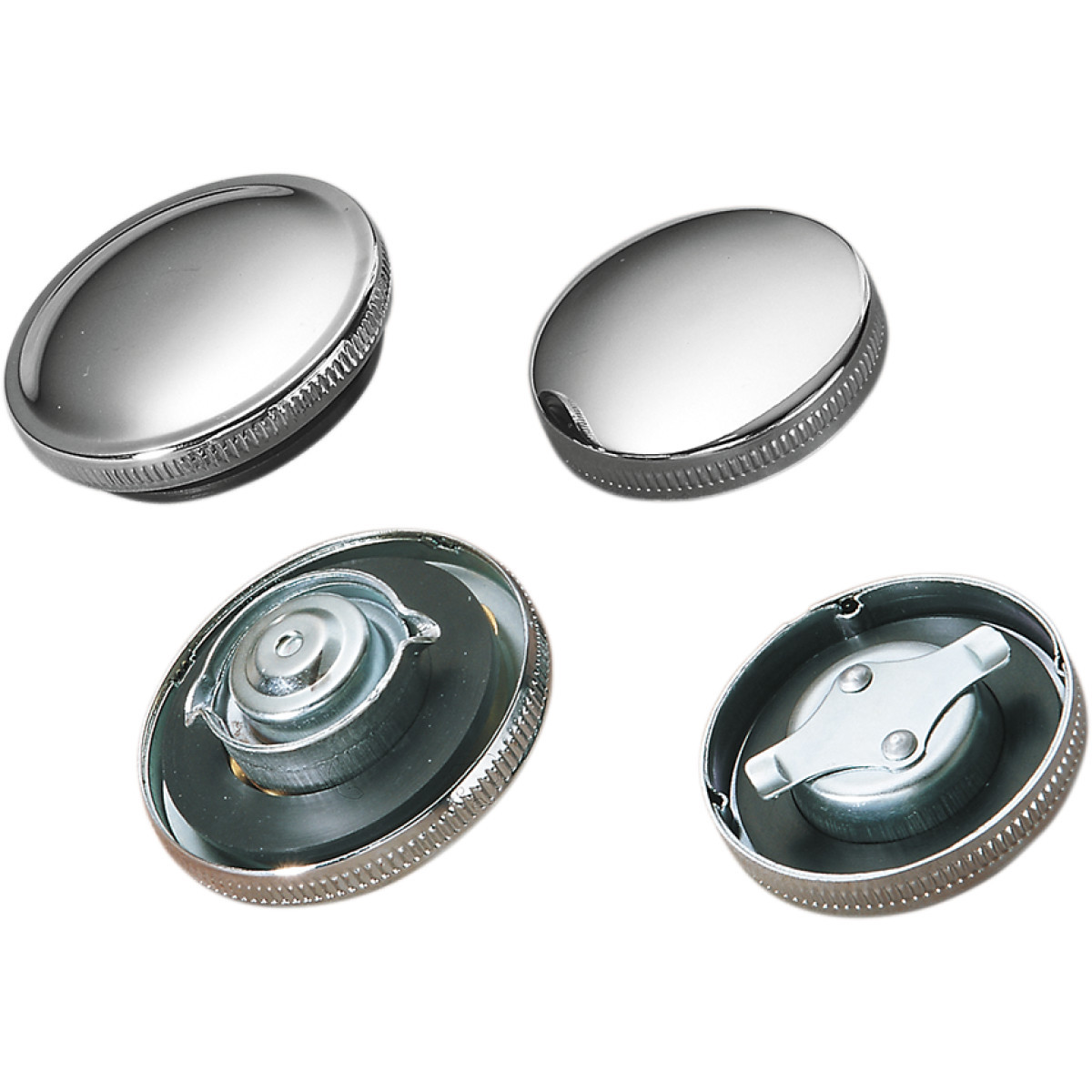 Drag Specialties - Gas Cap - Vented - Chrome