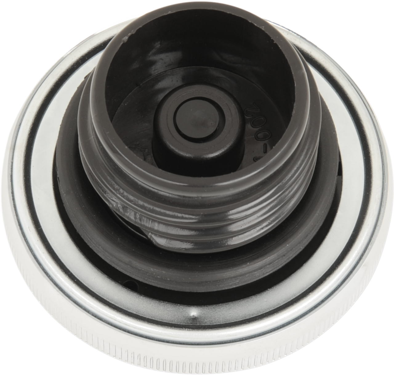 Vented Screw-In Gas Cap - Chrome