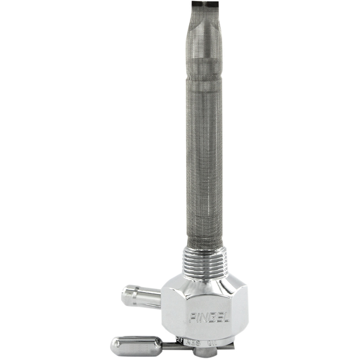 Pingel #1211-CH - Hex Fuel Valve - Chrome - 3/8" NPT