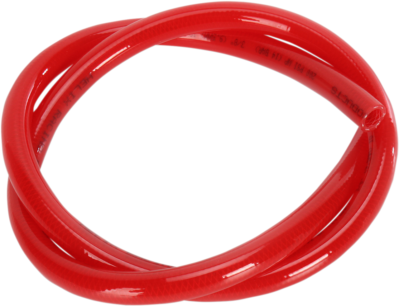 High-Pressure Fuel Line - Red - 3/8" - 3