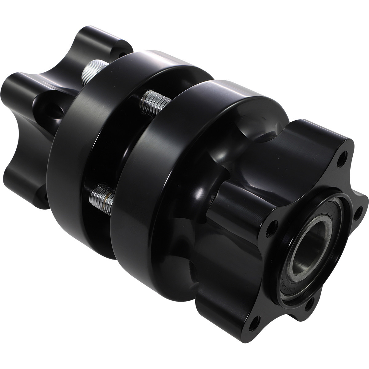 Arlen Ness #71-600 - Hub - Cartridge - Front/Dual Disc - Black - '08-'25 Touring/Trike