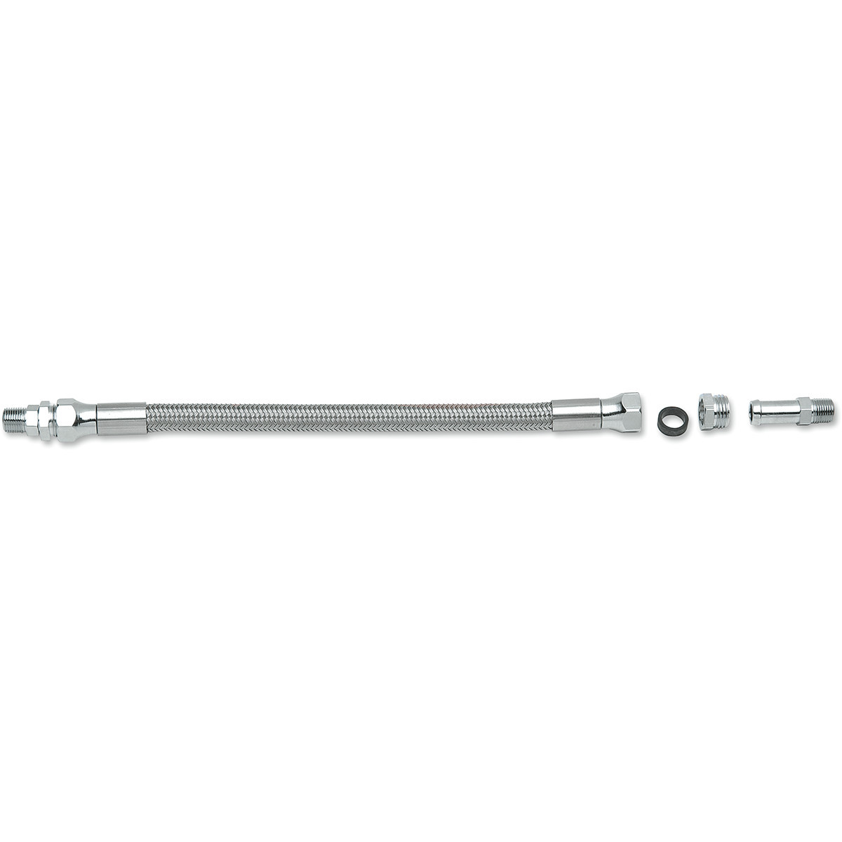 Drag Specialties - Universal Oil Line - Stainless Steel - 12"