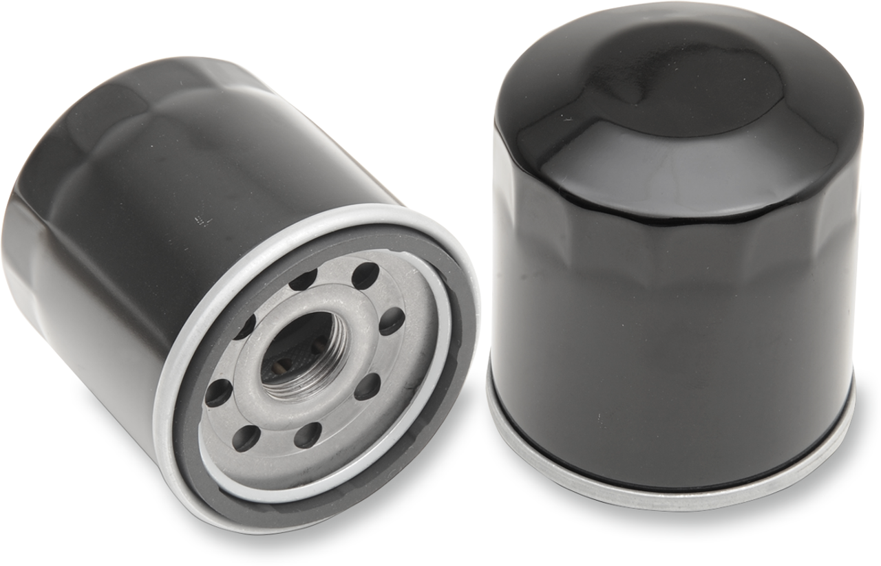 Drag Specialties Oil Filter - Black - Victory