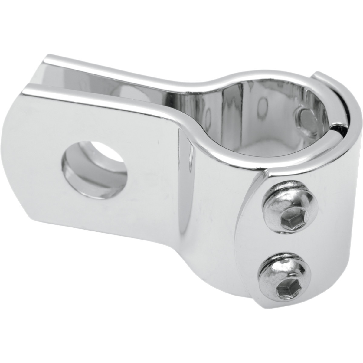 Drag Specialties - Clamp - Multi Functional - 1-1/4" - 3-Piece - Chrome