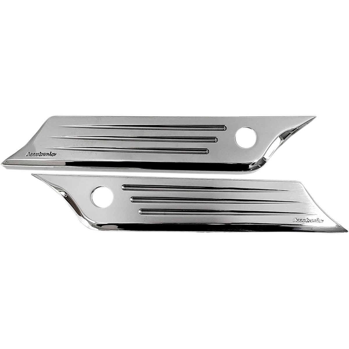 Accutronix #BLC014-SB-C - Speed Ball Saddlebag Cover Latch - Chrome