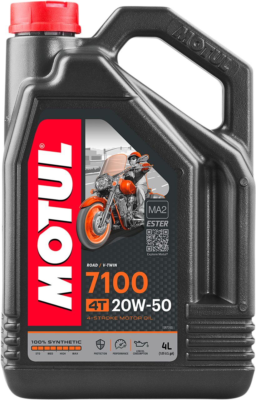 7100 4T Synthetic Oil - 20W-50 - 4 L