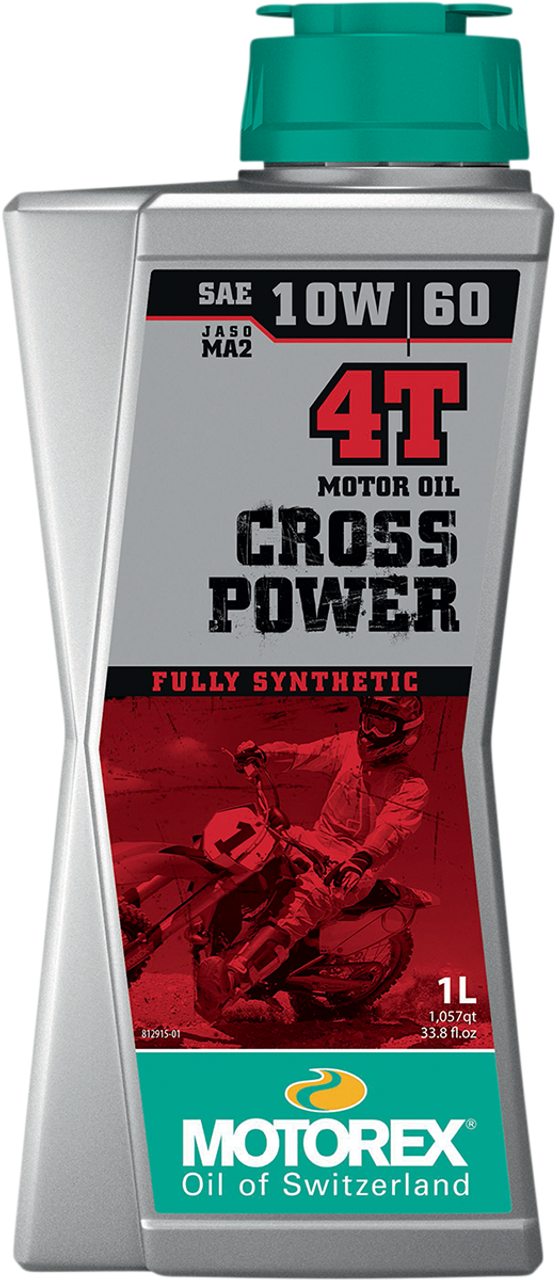 Cross Power Synthetic 4T Engine Oil - 10W-60 - 1 L